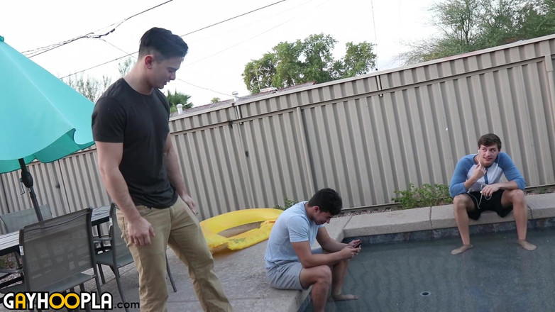 Gay Hoopla: Julian Rodriguez First-time Latino Jock Bottom