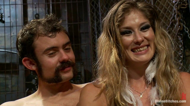 Divine Bitches by Kink: From Worthless to Worthy in Five Mistresses Episode 3, chastity CBT