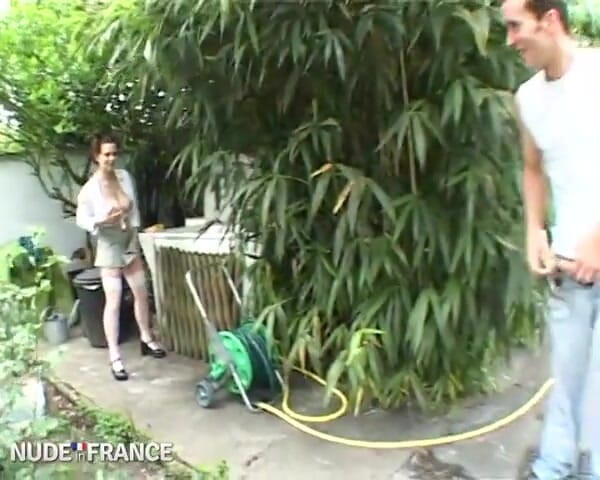 La France a Poil: Big Boobed Young Brunette Gets Her Ass Dilated and Hammered...