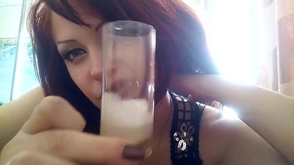 Goddess Misha Goldy: I spit a glass of saliva for your ugly face