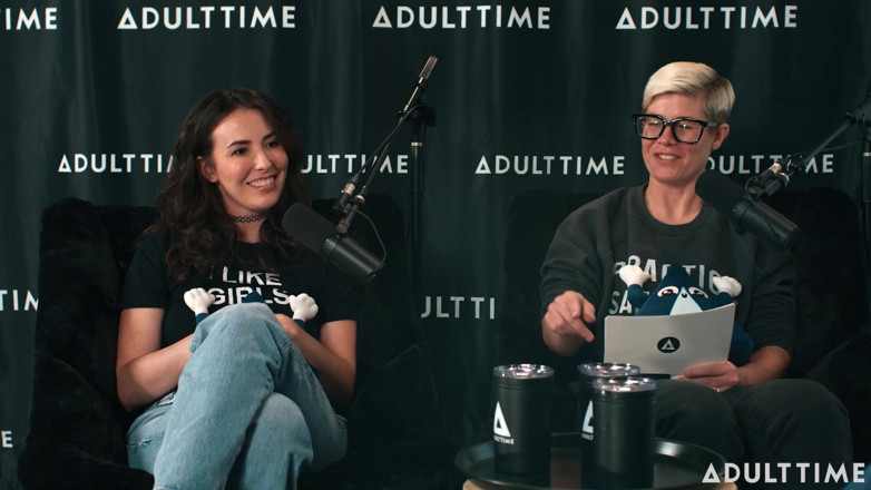 Adult Time Podcast: Alison Rey ve Casey Calvert'in vücudu önemli, sürtük Eras ve Taylor...