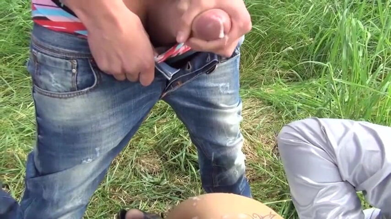 Rocco Siffredi porn: Чарівну сучку відтрахали на відкритому повітрі