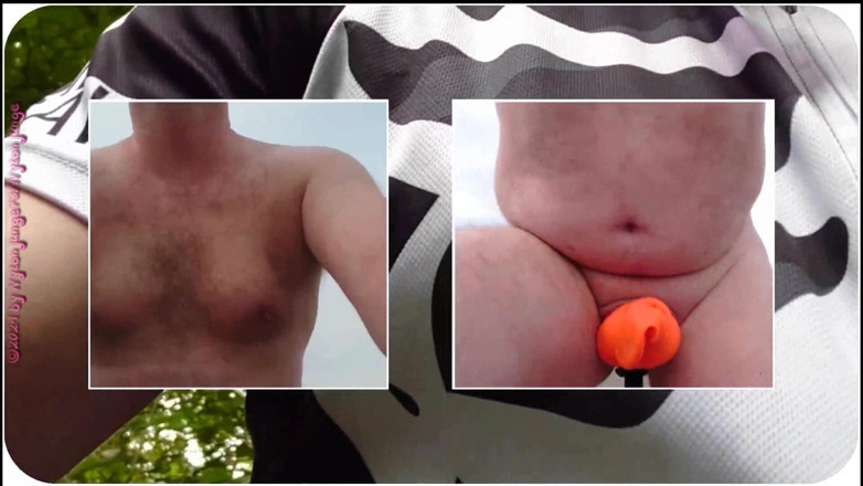 Carmen_Nylonjunge: Video collage of a bike tour without 2 ** Outdoor **