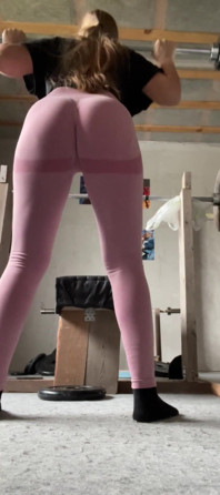 Workout with Sexy Leggings