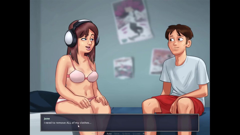 LewdArcade: Colecție de animație de vară Saga June [partea 22] joc de jocuri...
