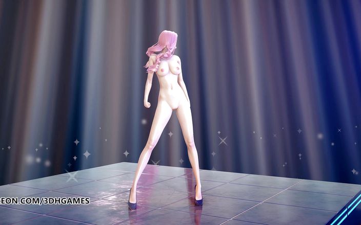 3D-Hentai Games: Wisin și Yandel - Urmează-l pe liderul Seraphine dans în pielea goală