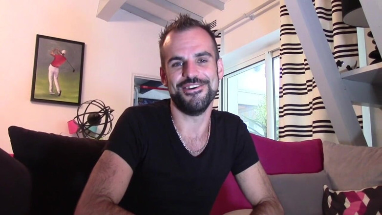 Gaybareback: Brandon трахнул без презерватива паренек с гетеро любопытным, очень сексуальным