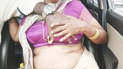 Telugu Honey Lips: Telugu Stepmom and Stepson Car Sex Crezy Dirty Talks.