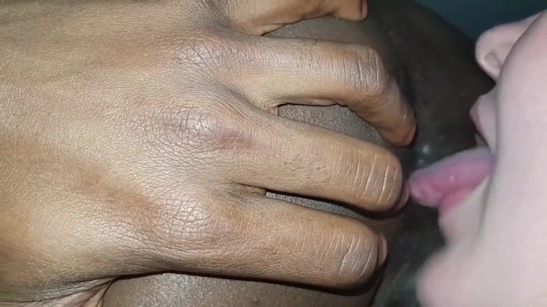 Real homemade BBW BBC porn: Bbw ditalino leccata di culo grande cazzo nero