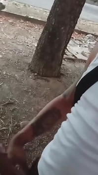 Morning of Exhib, Jerkoff & Cum!!!