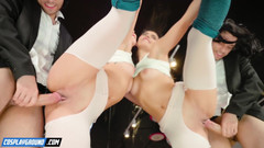 Cosplayground: 큰 자지에 춤을 추고 사정하는 Isa Bella - 발레리나 포르노 코스프레 패러디