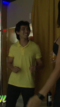 Transvestite Her Friend's Boyfriend in the Bathroom