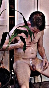 Chrisstrongcock Lotionedd up and Ready to Fuck.