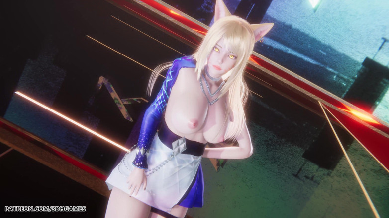 3D-Hentai Games: [mmd] Kda - Ill Show You Ahri Hot Striptease League of...