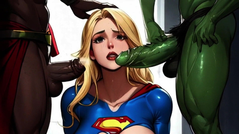 Spicy Toons: Kara vs. Kryptonite Krew 2