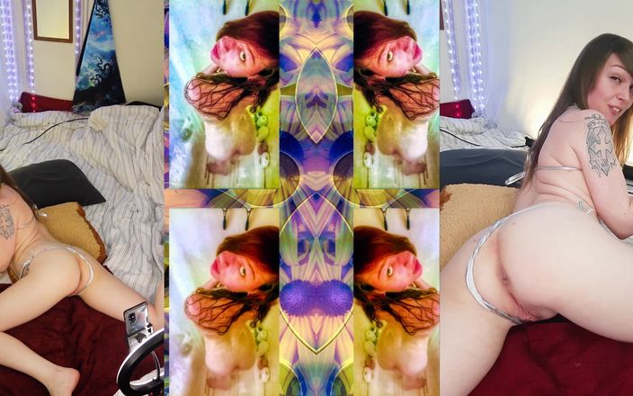 GamerGirlRoxy: Sugând și futând un vibrator care ejaculează, distracție dezordonată