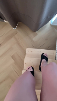 Ráda nosím žabky