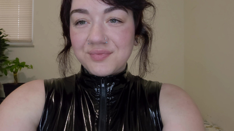 LunaXscorpia: Latex &amp; Green Fishnets Whore Dildo Fuck Wrist Deep Fisting with...