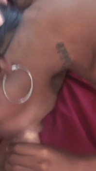 Black girl with natural tits fucks white cock in her pussy with final cumshot - #2