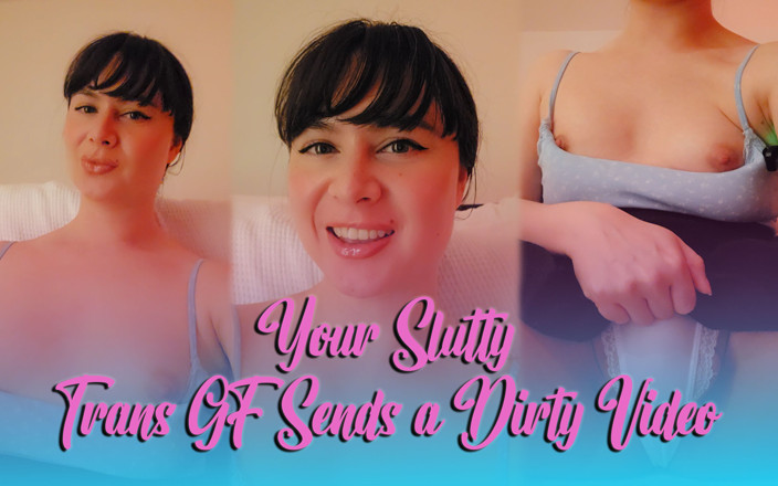 XTiffany Dollx: Trans kız arkadaşın sana yaramaz bir mastürbasyon videosu gönderiyor
