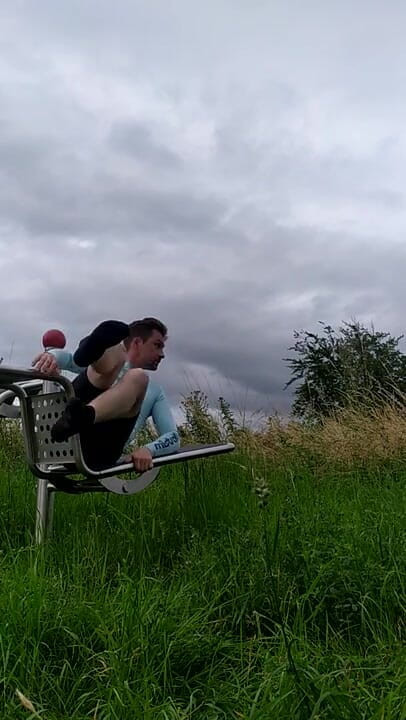 Olisa: Exercise in my new sportsdress