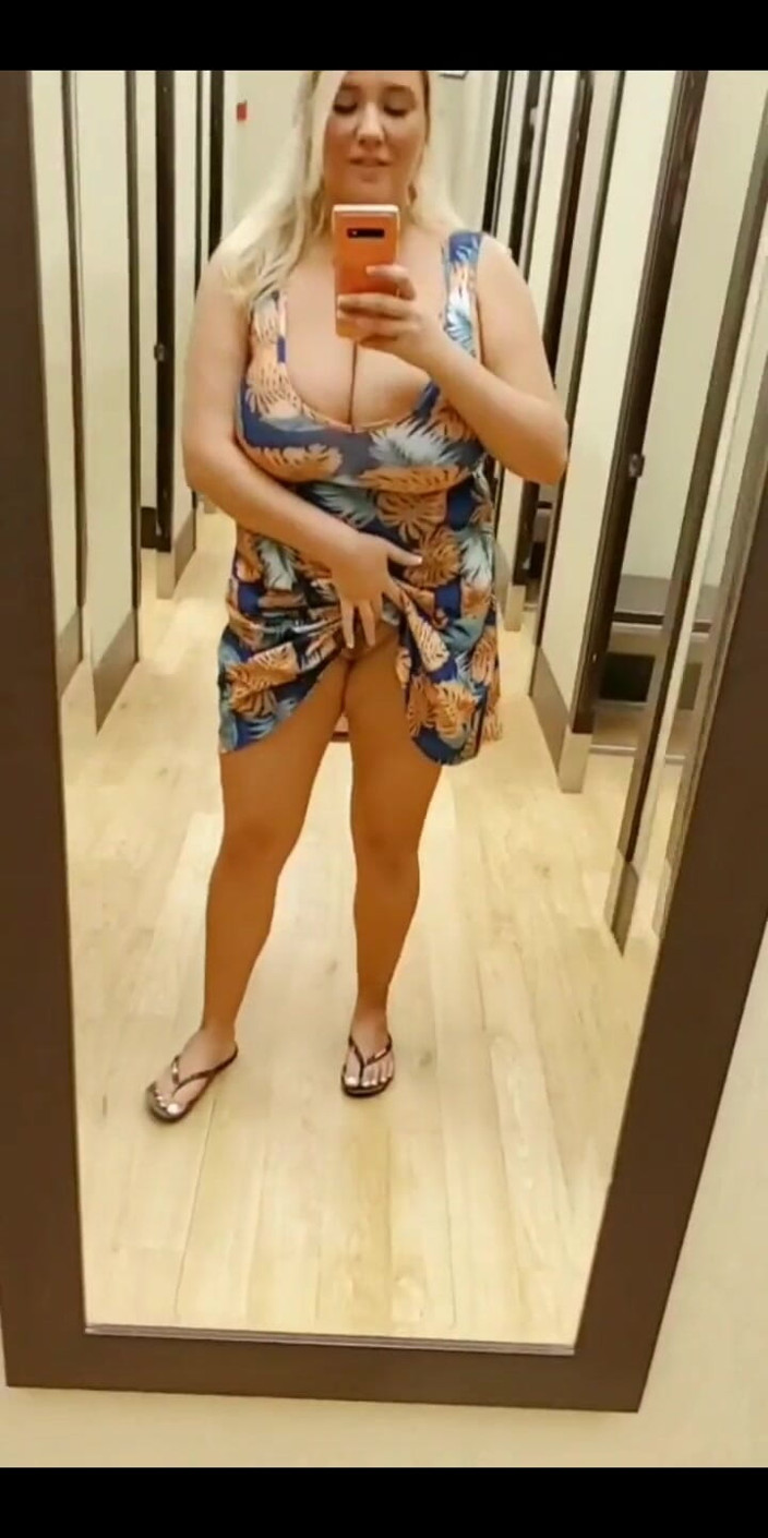 Annabelle Rogers: Being Naughty in the Fitting Rooms!