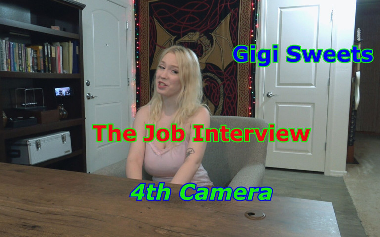 Gigi Sweets - the Job Interview 4th Camera (Average Joe Lets Get Nasty)