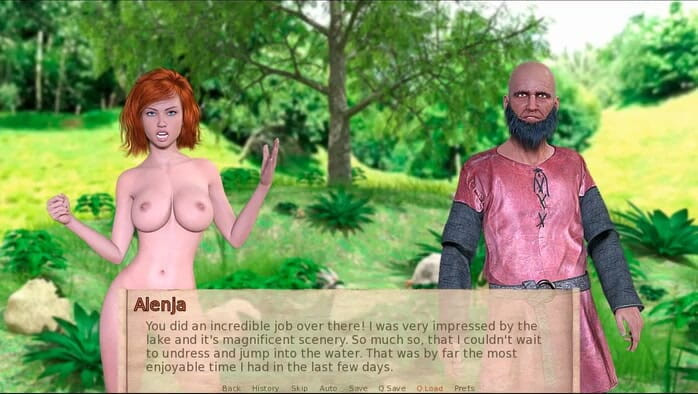 Visual Novels: Alenjas 모험 18부