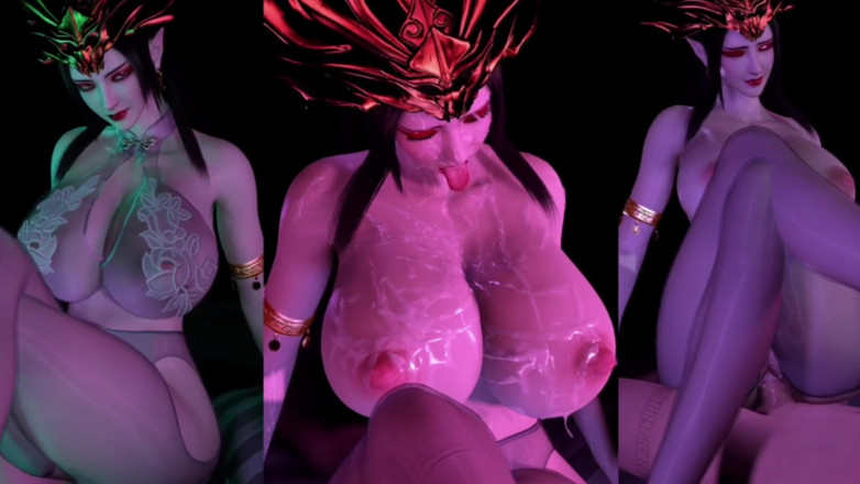 Why fuck so hard: 3d - enorme puta bobs sentada en la gran polla