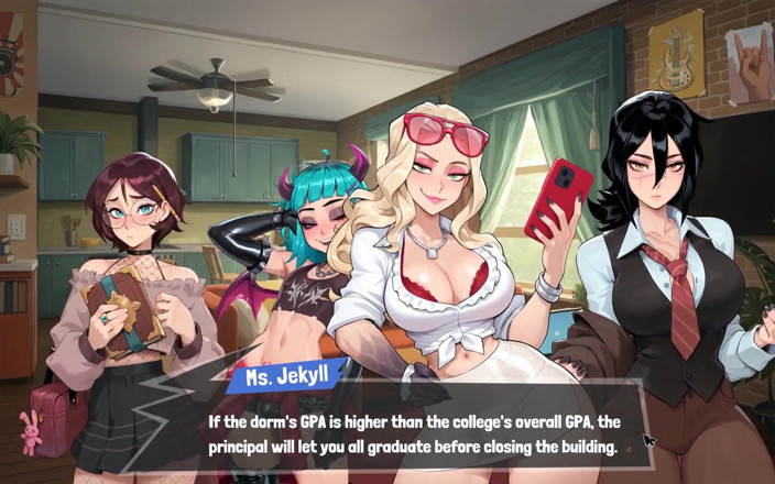 Cum in Futa: Femboy Futa House [ Futanari Hentai Game ] Ep.12 Cute Feminine Roomate...
