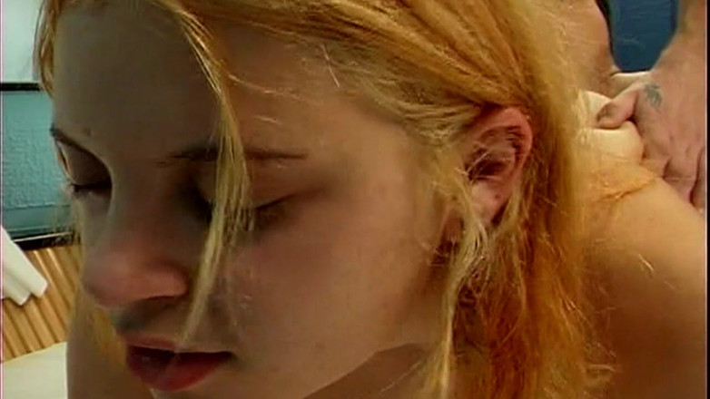 THAGSON 18+: Naughty Blonde Teen Drains Lover Deep in Steamy Tub
