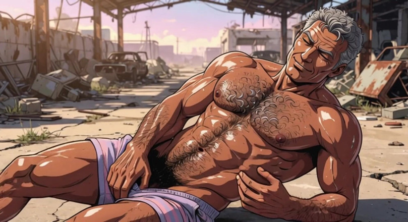 Erotic Man: Animazione di caldi uomini sudati