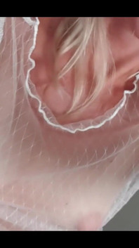 Hot Green Eyes Blonde Giving Namiętny POV Blowjob, Dużo kontaktu wzrokowego Wtih Cum w ustach