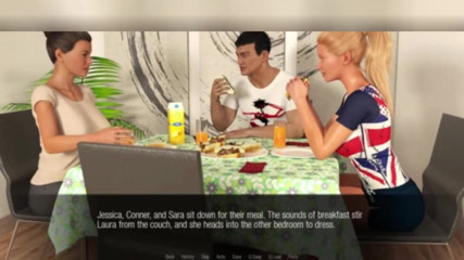 3DXXXTEEN2 Cartoon: Jessica's clan dinner. 3D porn cartoon sex