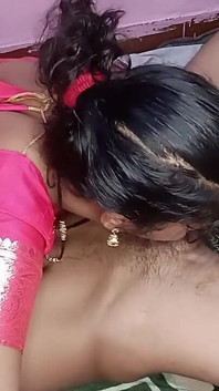 Wife Ko Munh Me Mal Pila Diya