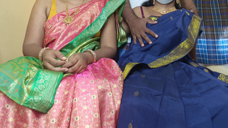 Palani69: Des sœurs mariées profitent d’un trio torride