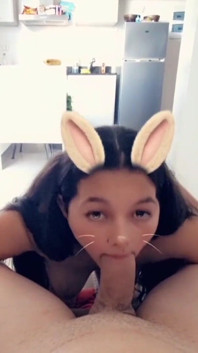 Kompilacja blowjobs z filtrem snap