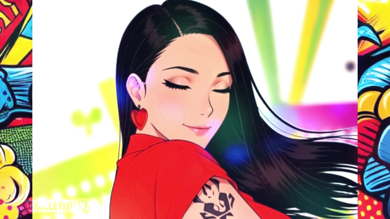 Back Alley Toonz: Sexy Ébano BBW Grueso Grande Culo Hottie Starlight