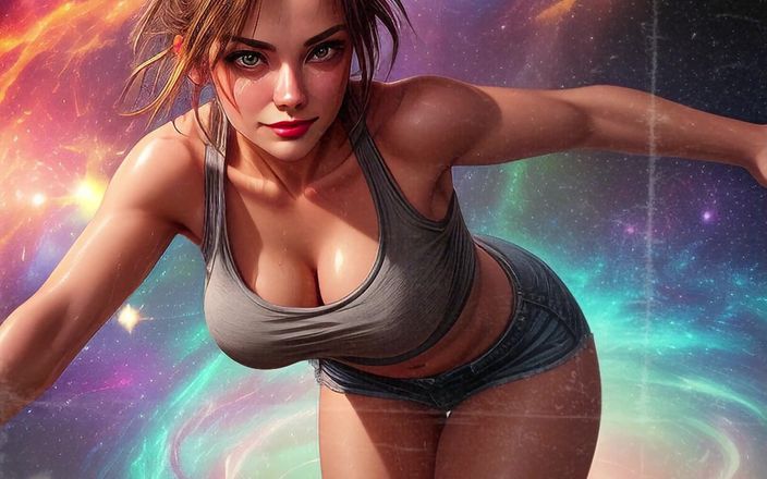 AI Porn: ゴージャスなポーランドのアイモデル、ライトブラウンの髪