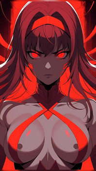 Tayangan slaid viper Crimson bogel Aura maut