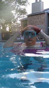 Som Under Water distracție cu tine sexy mare asistenta de frumusețe Vicki