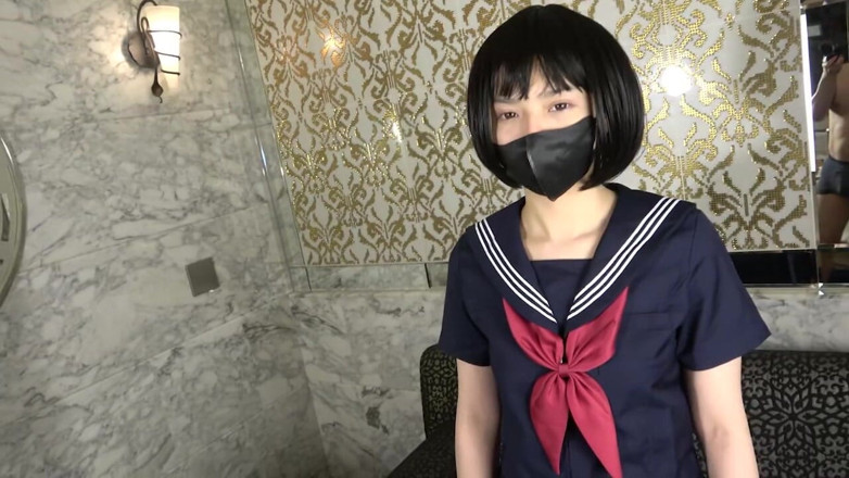 japan banana: Bellezza giapponese di 19 anni dai capelli neri. Amatoriale snello, e...