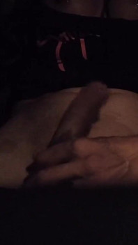 Wife Drives Me Around Town While I Jerk My Cock with My Tits Out