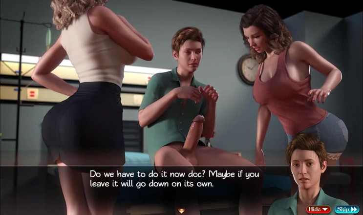Dirty GamesXxX: Schatz von nadia: zeigt zwei sexy mädchen seinen riesigen schwanz...
