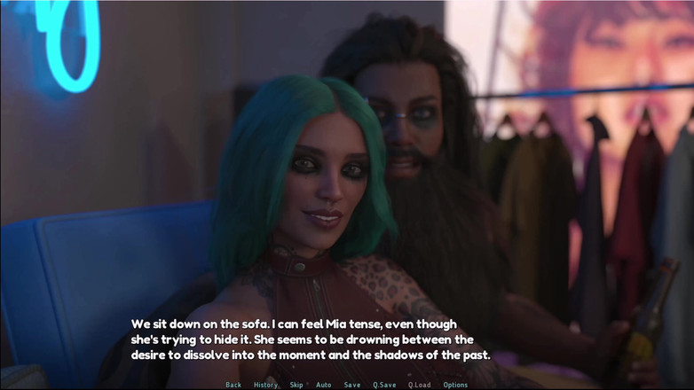 Kitty Gamer: 3 Logan과 Eva 사이의 유대는 지하 주차장에 갔고 남편이 우리를 본 것 같아요.