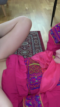 Hijabi Wife Seduced BBC Brother-in-law While Cleaning the House