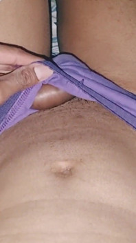Slim and Skinny Sissy Femboy Masturbating in Sister's Pantie