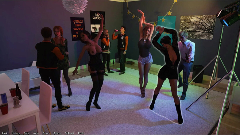 LoveSkySan69Real: Být Dik 0.8.1 část 236 Tyto dívky jsou tak sexy! podle Loveskysan69