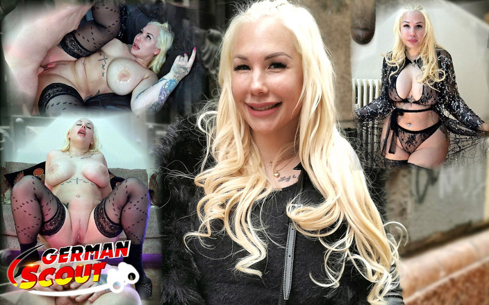 German Scout: German scout - blondine mit dickem arsch und titten kyra heiß...
