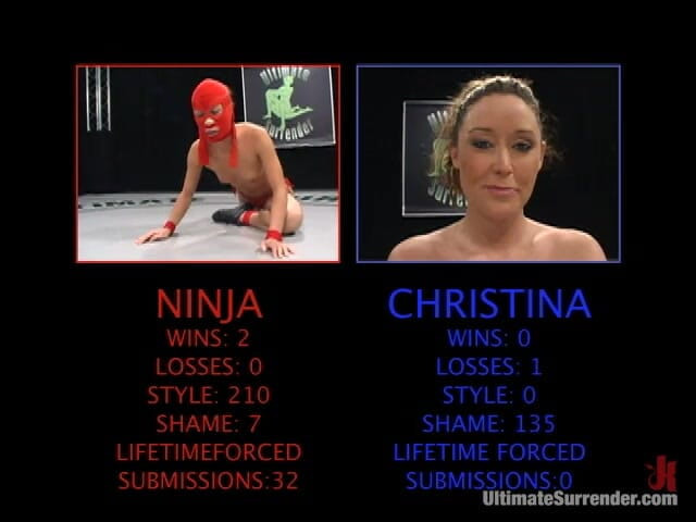 Ultimate surrender by Kink: The Ninja (lifetime 14-2) Vs Da Bomb (lifetime 0-1)